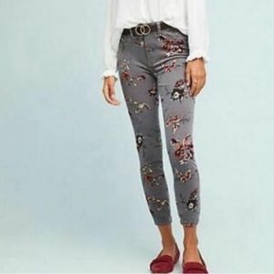 Anthropologie Pilcro High-Rise Skinny Ankle Jeans